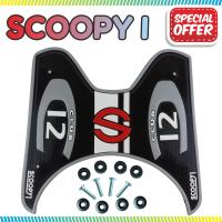 ราคา แผ่นยางปูพื้น scoopy ยางเหยียบเท้า ลาย c club แต่ง รถ Honda Scoopy i ปี2019 (7662771600)