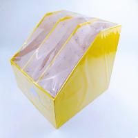 ราคา กล่องใส่เอกสาร 3ช่อง กล่องใส่เอกสาร A4 สีพื้น กล่องเอกสาร เก็บเอกสาร (3465462985)