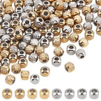 ราคา 120Pcs 2 Styles Rondelle Spacer Beads 2 Colors Stainless Steel European Beads Textured Golden Color Large Hole Loose Beads for DIY Bracelet Necklace Jewelry Making Hole 1 6mm (20582363307)