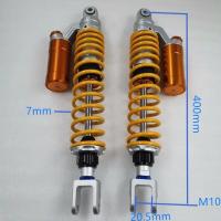 ราคา เจาะ400มม 430มม โช้คอัพรถจักรยานยนต์สำหรับ Honda Forza 250 Forza 125 NSS 250ปีก600 400 FJS 600 250 KYMCO XCITING (20780220112)