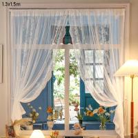 ราคา ผ้าม่าน ผ้าม่านเตียงหอพัก ม่านเตียงสองชั้น ผ้าม่านห้องนอน ผ้าปิดทึบ โพลีเอสเตอร์ ใส่สบาย ระบายอากาศดี ไม่ซีดจางง่าย สีขาวโปร่ง (17799381034)