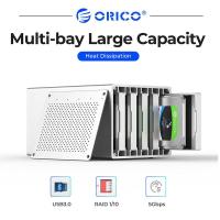ราคา ORICO WS Series 3 5 5 Bay USB3 0ไปยัง SATA3 0พร้อม RAID HDD Case Aluminium HDD Docking Station HDD Case (16535232764)