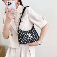 ราคา MLB NY กระเป๋าใต้วงแขนผู้หญิงกระเป๋าสะพายย้อนยุคกระเป๋าถือคุณภาพดีมาก (16214451157)