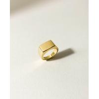 ราคา MORE Flat top bold ring แหวน Flat top bold (16049107595)