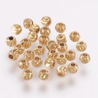ราคา 100 200 pc Brass Beads Long Lasting Plated Round Real 18K Gold Plated 3x2mm Hole 1 2mm (13837793953)