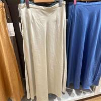 ราคา UNIQLO กระโปรงผ่าข้างผ้าซาตินสำหรับผู้หญิงกระโปรงกระโปรงนางเงือกยาวกระโปรงเข้ารูปผ้าซาติน460554ใหม่สำหรับฤดูใบไม้ผลิห้องลองเสื้อ (20333656277)