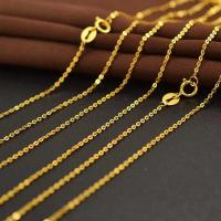 ราคา สร้อยคอโซ่ทองแท้18K RUIYI ดีไซน์โอสายโซ่แบบคลาสสิกเรียบง่ายสร้อยทอง AU750บริสุทธิ์สำหรับผู้หญิงของขวัญเครื่องประดับอย่างดี (20052310666)