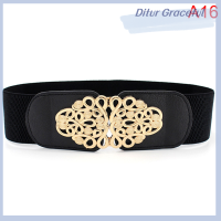 ราคา Ditur แผ่นรัดเอวแบบยืดได้เอวกว้างสำหรับผู้หญิงแฟชั่นเข็มขัดขนาดใหญ่สายรัดเอวเด็กหญิง (20140163789)