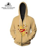 ราคา แจ็กเก็ตมีฮู้ดสไตล์เกาหลีสวยงามสำหรับผู้หญิง2022ฤดูใบไม้ร่วงมีฮู้ดแบบมีซิปของผู้หญิงดิสนีย์แบรนด์วินนี่ช้อนส้อมมีดหมีพูห์เสื้อแขนยาวลายการ์ตูนแฟชั่นเสื้อผ้าเด็กลำลองแนวสตรีท (20069886790)