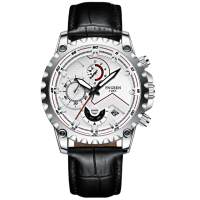 ราคา Relogio Masculino Top Brand Luxury Quartz Wristwatch Men Sport Watches Stainless Steel Waterproof Army Military Date Clock Male (19752763235)