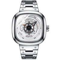 ราคา นาฬิกาแฟชั่นทรงสี่เหลี่ยมจัตุรัสมาใหม่ล่าสุด2023 Carotif นาฬิกาข้อมือธุรกิจนาฬิกาข้อมือหรูนาฬิกาควอตซ์สำหรับผู้ชายสำหรับผู้ชายแบรนด์หรู (19168517192)