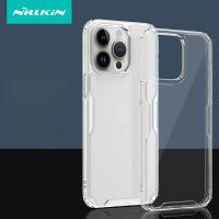 ราคา เคสโปร่งใส Nillkin สำหรับ Apple iPhone 15 Pro Max 15 Plus 15 Pro 15 กันลื่นฝาหลังป้องกันทุกสัดส่วนธรรมชาติ TPU Pro เคสโทรศัพท์ (20394938266)