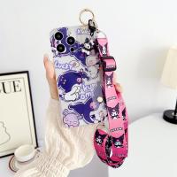 ราคา เคสสำหรับ OPPO A95 A94 F19มืออาชีพ Reno 5F F17 Pro Reno A93 Pro Reno 4F F19 A74 K10 R17 Realme A15 R11s A36มืออาชีพสาย R15ข้อมือแฟชั่น R15 R11s R11 A96 A37เคสการ์ตูน My Melody Kulomi เคสโทรศัพท์แบบใส 
