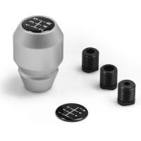 ราคา หัวเกียร์อลูมิเนียมรถยนต์ขนาด70มม หัวเกียร์แบบแมนนวลหัวเกียร์ความเร็ว5 6ไทเทเนียมสีดำแดงเงิน (10423410108)