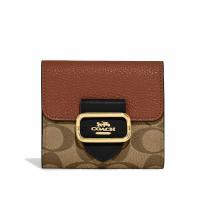 ราคา Coach outlet ของเเท้ กระเป๋าสตางค์ผู้หญิง COACH SMALL WALLET กระเป๋าสตางค์ขนาดเล็ก (19669660155)