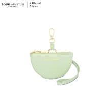 ราคา Louis Montini ma tote กระเป๋าใส่เหรียญ PU สำหรับคล้องกระเป๋าทรงครึ่งวงกลม CVRS013 (21303477622)
