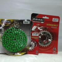 ราคา โซ่สเตอร์ wave100110dreamรุ่นเก่า420 106 14 26ถึง34tเลสosakiโซ่สีเขียวสะท้อนแสงOsaki Flash (20238186975)