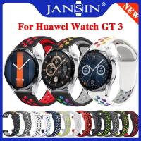 ราคา สายนาฬิกาสปอร์ตซิลิโคนอ่อนนุ่ม For สาย huawei Watch GT 3 46mm 42mm สมาร์ทวอช Strap เปลี่ยนสายรัดข้อมือ huawei watch GT3 Smart Watch สายนาฬิกา อุปกรณ์เสริมสม (11335346528)