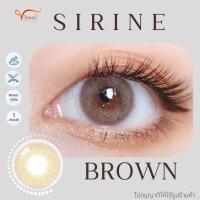 ราคา คอนแทคเลนส์ Sirine Brown ยี่ห้อ BEAUTYLENS ขนาดพอดีตา ค่าสายตาปกติ 1000 (18118604701)
