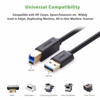 ราคา UGREEN รุ่น 10372 สายต่อปร้ินเตอร์ และสแกนเนอร์ USB 3 0 A Male to USB B Male Printer Scanner Cable ยาว 2M บริการเก็บเงินปลายทาง (15048628764)