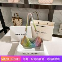 ราคา กระเป๋าเพชรสีฝังเพชรทันสมัยและเท่ใหม่2022กระเป๋าหิ้วกระเป๋าเพชรเต็มรูปรักแร้ (17205482080)