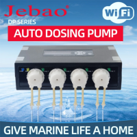 ราคา Big Sale คุณภาพสูง Aquarium Dosing Pump Timing Quantitative Programmable Auto TIT Pump For Marine Coral Tanks 4 Channel Dosing Heads With 8 Ticontent Long Hoses (16948096762)