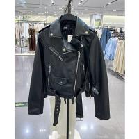 ราคา การ399ตู้ Zaraซีอิ๊ว เสื้อผ้าผู้หญิงหนังเทียมใหม่ฤดูใบไม้ร่วงเสื้อแจ๊คเก็ตเสื้อโค้ทขี่มอเตอไซค์เสื้อโค้ตหนังแบบสั้น3046060 800 (20698878554)
