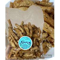 ราคา ข้าวเกรียบทอดกรอบหวานโรยงา แบบแท่ง พร้อมทาน ขนาด 500 กรัม (20014221678)