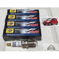 ราคา หัวเทียน Honda Brio 2011 2016 รุ่น 1 2 ชุด 4 หัว ชนิดอิริเดียม ระยะการใช้งาน 100000 กม Iridium Type Spark Plug Hella IM8RC 11P (16323582072)