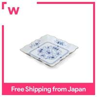 ราคา NARUMI JAPAN MILANO Bone China Square Plate Gold Rim Tableware European Retro Western Style For Gift (20237942687)