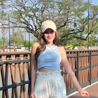 ราคา MesubShop กางเกงเอวสูง ผ้าเส้นคู่ ด็อบบี้ มีประเป๋าข้าง ขอบเอวหยัก ผ้าพริ้วสวยมาก เอวสูงปรี้ด รุ่น กางเกงเส้นคู่ บันได (19124827546)