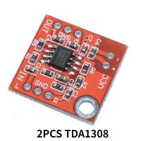 ราคา 2ชิ้น TDA1308สเตอริโอเครื่องขยายเสียงหูฟังบอร์ดชุดหูฟังเครื่องขยายกำลังสัญญาณแอมป์โมดูล3V 6V สำหรับ Arduino Diy สีแดง (18339180086)