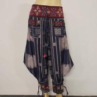 ราคา กางเกงม้งผ้าฝ้ายพิมพ์ลาย กางเกงผ้าไทย กางเกงผ้าฝ้าย กางเกงผู้หญิงเอวแต่งด้วยผ้าทอมือ ลายผ้าอาจแตกต่างกันนะ แต่สืเดียวกันค่ะ (17456662632)