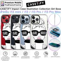 ราคา CASETiFY Impact Case Illustration Collection Girl Boss for i13 13 Pro 13 Pro Max เคสกันกระแทกอย่างดี ดีไซน์สวย (11141655086)
