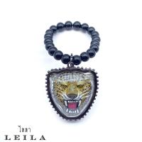 ราคา Leila Amulets พญาเสือโคร่ง ห่วงห้อย พร้อมกำไลหินฟรีตามรูป (8766545998)