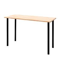 ราคา โต๊ะคอมพิวเตอร์ โต๊ะทำงาน โต๊ะออฟฟิศ หนา 2cm กว้าง 70cm ยาว 110 160cm ไม้พาราแท้ พร้อมขา IKEA โดนน้ำได้ไม่พอง (16138592712)