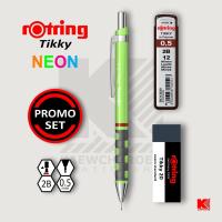 ราคา ชุดดินสอกด rOtring Tikky 0 5 มม Promo Set สีนีออน ดินสอกด ไส้ ยางลบ (377369258)
