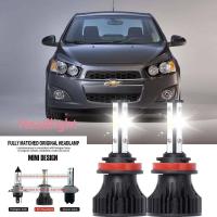 ราคา สำหรับ Chevrolet AVEO T300 2011 2023 ไฟฉายคาดศีรษะ ไฟหน้ารถ40W ไฟไฟหน้าอัตโนมัติรถสีขาว6000K plug and play (20908593428)