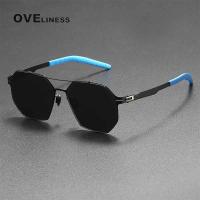 ราคา 2022ยี่ห้อผู้ชายบริสุทธิ์ไทเทเนียมแว่นกันแดด P olarized UV400กระจกชายอาทิตย์แว่นตาผู้หญิงสำหรับผู้ชายแว่นกันแดด (14303340489)