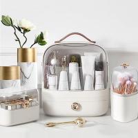 ราคา Makeup Organizer for Vanity Make Up Organizers and Storage with Brush Holder Skincare Organizers Cosmetic Display (20352968004)