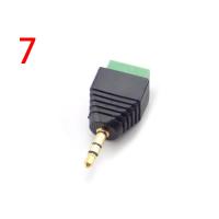 ราคา 3 5mm Plug to 2 RCA Jack Adapter Male to Female 3 5 to AV Audio Connector 2 in 1 Stereo Headset Dual Headphone W6TH (20332330725)