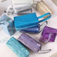 ราคา Basic Indeed กระเป๋าเครื่องสำอาง M กระเป๋ากากเพช กระเป๋าดินสอทรงกล่องมีหูหิ้วแบบสีทึบกากเพชรวิ้งๆ (8144403576)
