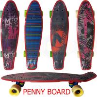 ราคา BKLTOY เพนนีบอร์ด Penny Board ขนาด56x15x9cm พื้นทราย คละสี HT 50 (7991564169)
