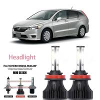 ราคา ไฟหน้ารถยนต์ LED 40w 6000k สีขาว สําหรับ Honda Stream 2001 2023 รับประกัน 10 เดือน (19446966038)