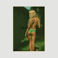 ราคา โปสเตอร์ Cewek Seksi สติ๊กเกอร์ติดผนังสำหรับห้องนั่งเล่นภาพวาดตกแต่งบ้านกระดาษคราฟท์พิมพ์ลายเซ็กซี่บาร์ห้องนอนตกแต่งผนัง42x30cm (20781163205)