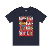 ราคา PSM เสื้อยืดลายนักฟุตบอล ลายรวมทีม แมนฯ ยูไนเต็ด 2022 23 (17113624778)