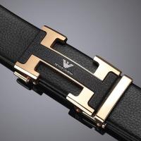 ราคา Emperor brahman Armani belt leather automatic belt buckle belt cowhide men male han edition joker new trend 8 (15440904375)