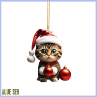 ราคา Bluesea จี้รูปแมวหมวกน่ารักสำหรับตกแต่งงานเลี้ยงคริสต์มาสเครื่องประดับต้นคริสต์มาสแขวนของแต่งบ้านรูปตุ๊กตาแมวตกแต่งคริสต์มาส (21022021928)