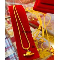 ราคา KMDGold สร้อยคอทอง2สลึง จี้น้องแมว สินค้าทองแท้พร้อมใบรับประกัน (9764227292)