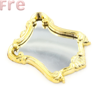 ราคา Fre 1 12 dollhouse มินิเฟอร์นิเจอร์กระจกกรอบยุโรปรุ่น VINTAGE (20682320532)